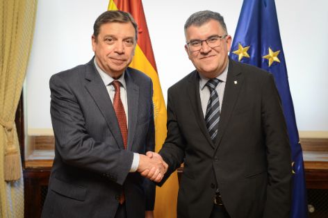 Hoy, en la sede del ministerio 