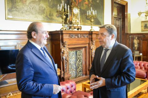 Hoy, en la sede del ministerio