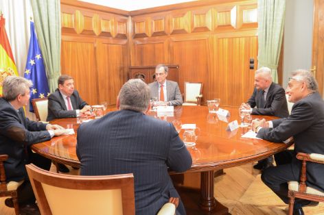 Hoy, en la sede del Ministerio  