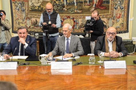 Reunión con los representantes del sector pesquero y acuícola