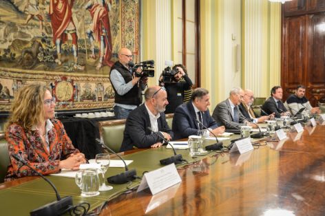 Reunión con los representantes del sector pesquero y acuícola