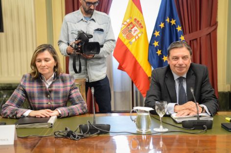 Reunión con los representantes del sector pesquero y acuícola