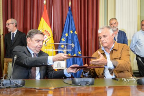 Hoy, en la sede del ministerio