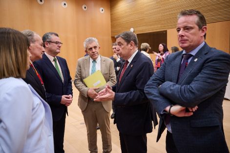 Hoy, en Pamplona, en la Conferencia Sectorial monográfica 