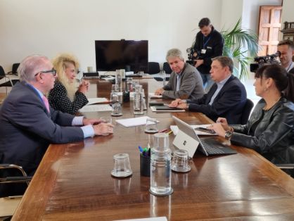 Hoy, durante una visita a Valencia