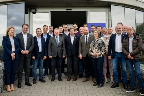Hoy, en el Consejo Informal de Ministros de Agricultura, en Genk (Bélgica)
