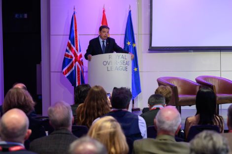 Hoy, en la clausura de la Spain Food Nation Summit en Londres