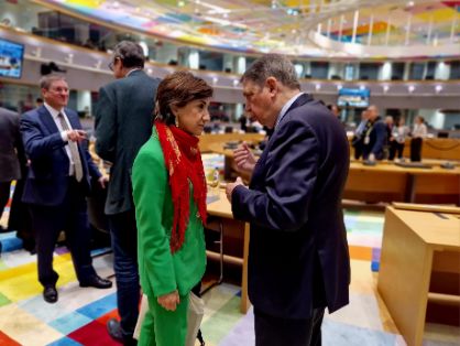 Hoy, tras el Consejo de ministros de Agricultura y Pesca de la Unión Europea