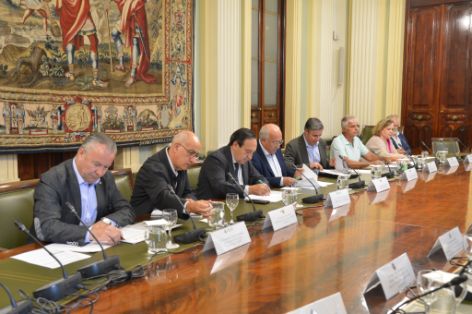 Hoy, en la sede del ministerio