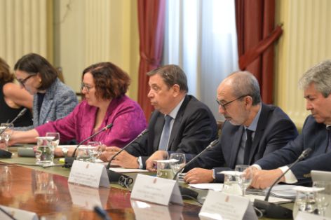 Hoy, en la sede del ministerio