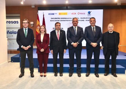 Hoy, en un encuentro empresarial entre España y Marruecos