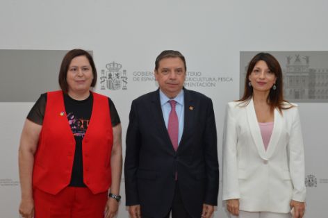 Hoy, en la inauguración de una jornada sobre impulso al relevo generacional en el campo