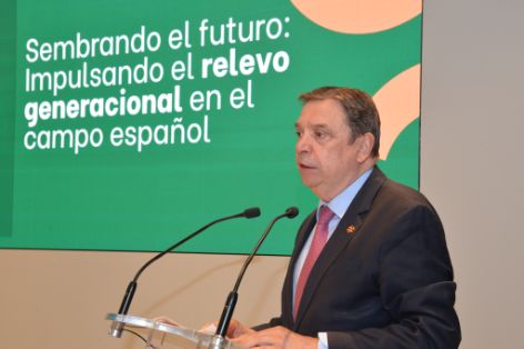 Hoy, en la inauguración de una jornada sobre impulso al relevo generacional en el campo