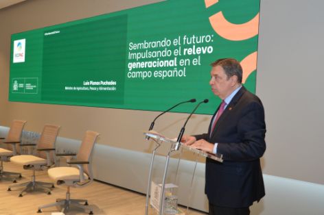 Hoy, en la inauguración de una jornada sobre impulso al relevo generacional en el campo