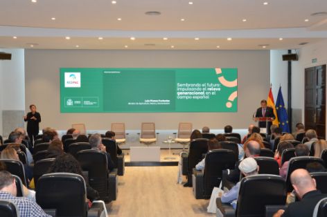 Hoy, en la inauguración de una jornada sobre impulso al relevo generacional en el campo