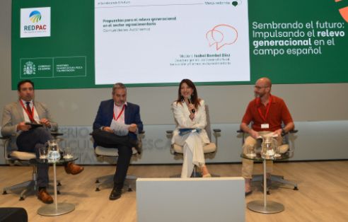 Hoy, en la inauguración de una jornada sobre impulso al relevo generacional en el campo