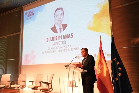 Hoy, en Madrid, en un acto sobre las mujeres rurales en la transición