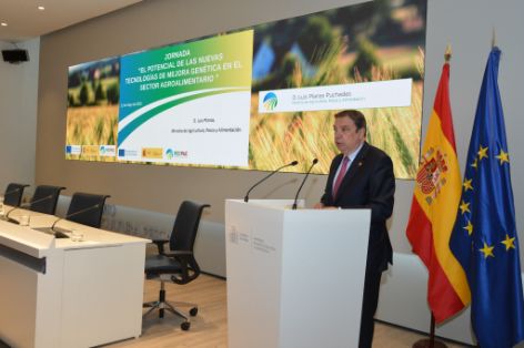 Hoy, en la inauguración de una jornada sobre el futuro de las NTG