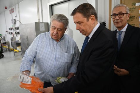 Hoy, en una visita a Mercavalencia