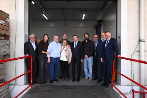 Hoy, en una visita a Mercavalencia