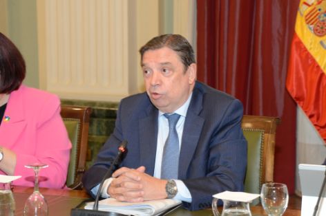 Hoy, en una reunión con las organizaciones profesionales agrarias