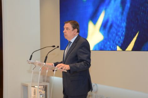 Hoy, en una reunión con las organizaciones profesionales agrarias