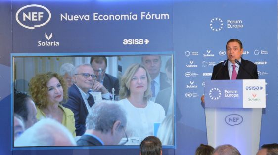En Madrid, en un desayuno informativo de Nueva Economía Fórum