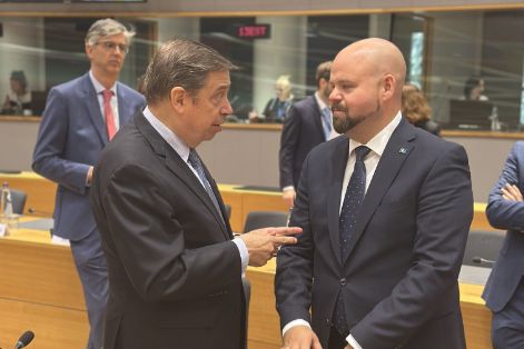 Hoy, en Bruselas, en el Consejo de Ministros de Agricultura y Pesca de la UE