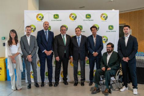 En el centro de innovación John Deere en Parla