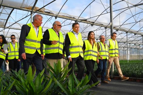 Hoy, durante una visita a zonas afectadas en Valencia 