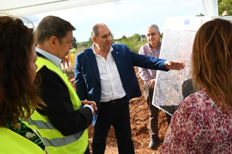 Hoy, durante una visita a zonas afectadas en Valencia 