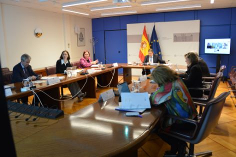 Hoy, en sesión celebrada por videoconferencia