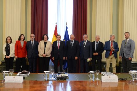 Hoy, en una reunión con Cooperativas Agro-alimentarias de España