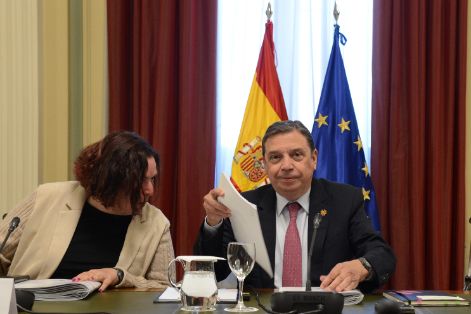 Hoy, en una reunión con Cooperativas Agro-alimentarias de España