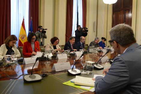 Hoy, en una reunión con Cooperativas Agro-alimentarias de España