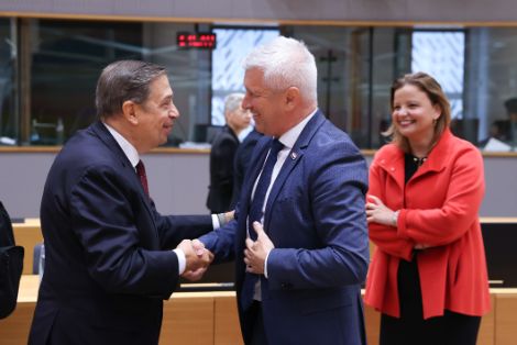 En Bruselas, en el Consejo de ministros de Agricultura y Pesca de la UE