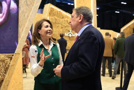 Hoy, en el estand del Ministerio de Agricultura, Pesca y Alimentación en Fitur