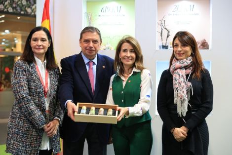 Hoy, en el estand del Ministerio de Agricultura, Pesca y Alimentación en Fitur