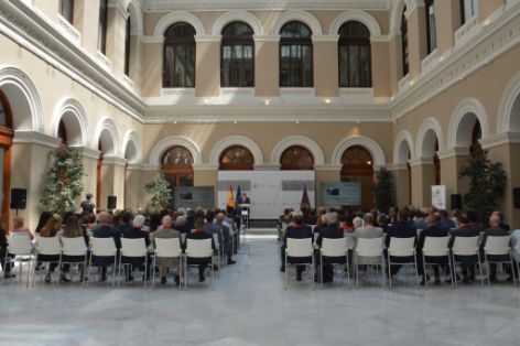 Hoy, en la sede del ministerio