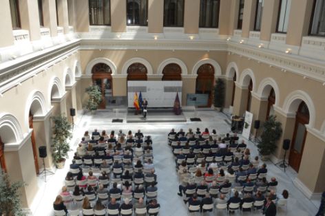Hoy, en la sede del ministerio