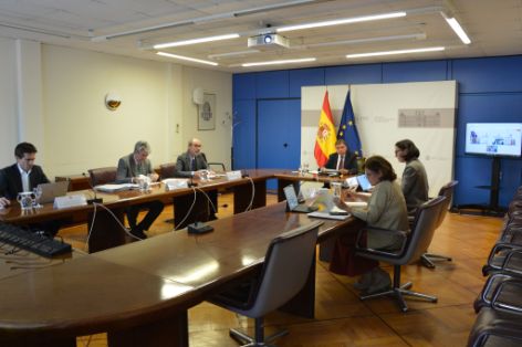 Hoy, en sesión celebrada por videoconferencia