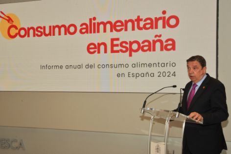 Hoy, en la presentación del Informe de Consumo Alimentario 2024
