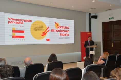 Hoy, en la presentación del Informe de Consumo Alimentario 2024