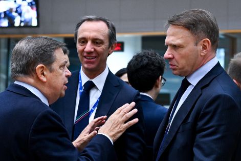 Hoy, en Bruselas, en el Consejo de Ministros de Agricultura de la UE