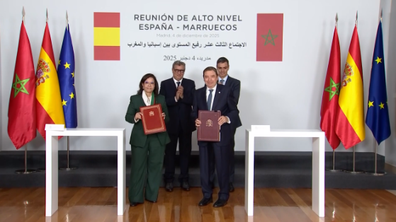 Hoy, en el marco de la XIII Reunión de Alto Nivel entre España y Marruecos 