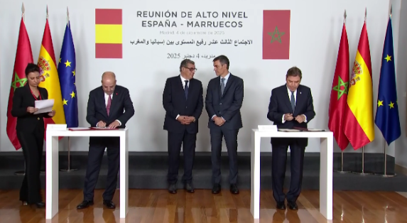 Hoy, en el marco de la XIII Reunión de Alto Nivel entre España y Marruecos 