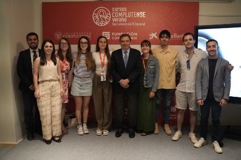Hoy, en los cursos de verano de la Universidad Complutense en San Lorenzo de El Escorial