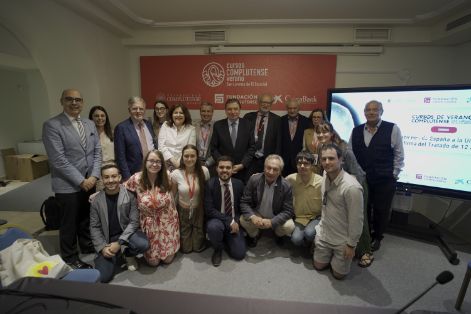 Hoy, en los cursos de verano de la Universidad Complutense en San Lorenzo de El Escorial