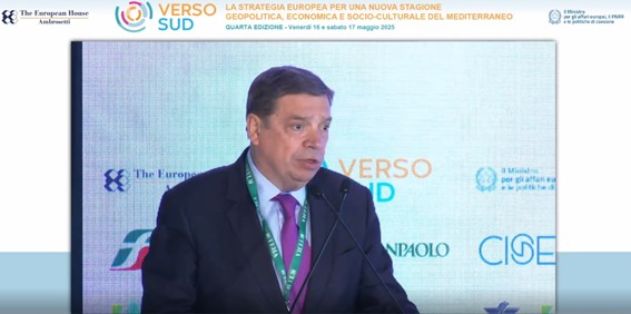 Hoy, en Sorrento, en el foro Verso Sud sobre los retos del Mediterráneo 