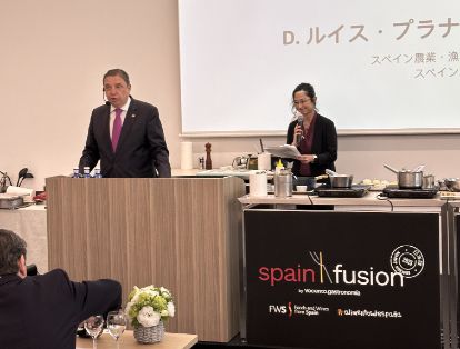 Hoy, en la clausura de la Spain Food Nation Summit en Tokio